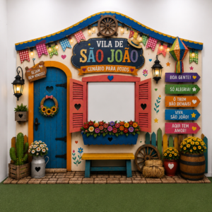 VILA DE SÃO JOÃO – CENÁRIO 03 PARA FOTOS