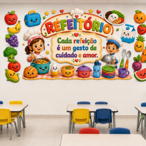 PAINEL REFEITÓRIO ESCOLAR