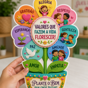 VALORES QUE FAZEM A VIDA FLORESCER