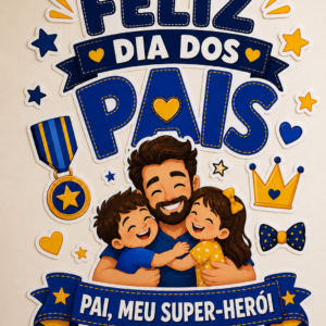 PAINEL DIA DOS PAIS – PAI, MEU SUPER-HERÓI