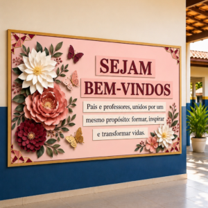 PAINEL "SEJAM BEM-VINDOS"