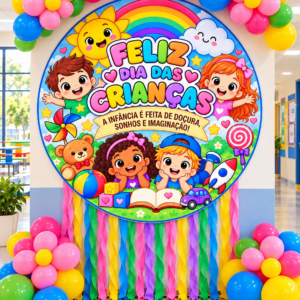 PAINEL FELIZ DIA DAS CRIANÇAS