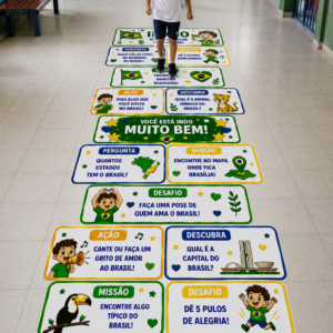 AMARELINHA GIGANTE DA INDEPENDÊNCIA – BRASIL EM MISSÃO!