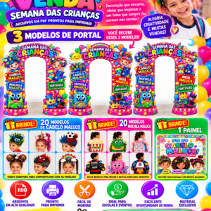 KIT COMPLETO – SEMANA DAS CRIANÇAS