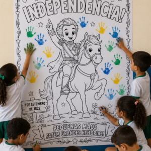 CARTAZES INTERATIVOS COLETIVOS — INDEPENDÊNCIA DO BRASIL