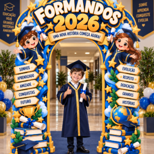 PORTAL DE FORMATURA INFANTIL 2026