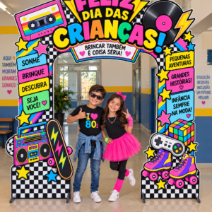 PAINEL PORTAL DIA DAS CRIANÇAS — ANOS 80!